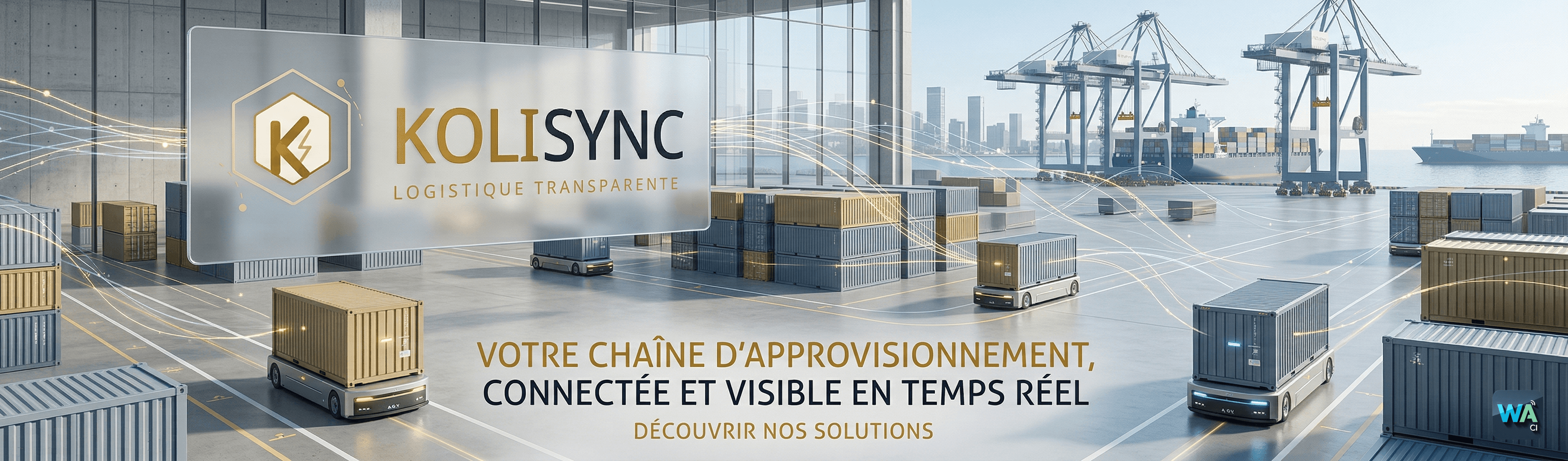 KoliSync — Logistique connectée et visible en temps réel